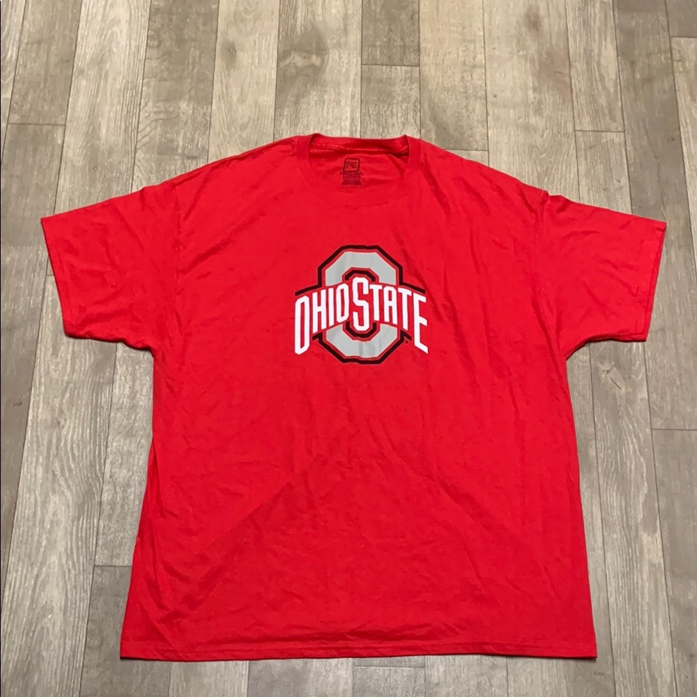 Mens NWOT Pro Edge Ohio State Crewneck Cotton‎ Short Sleeve T-Shirt